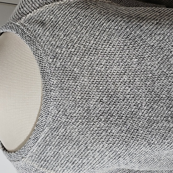 Eileen Fisher 100% Organic Cotton Pop Over Sweater. Medium. Gray White‎ Tween. - Picture 2 of 9